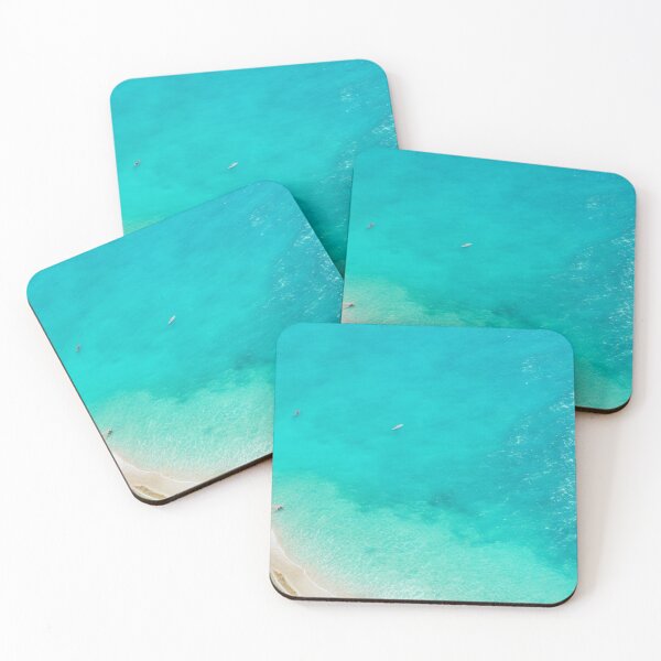 Item preview, Gentle Aquamarine Ocean Waves On White Sands designed and sold by BBGIFTSUK.