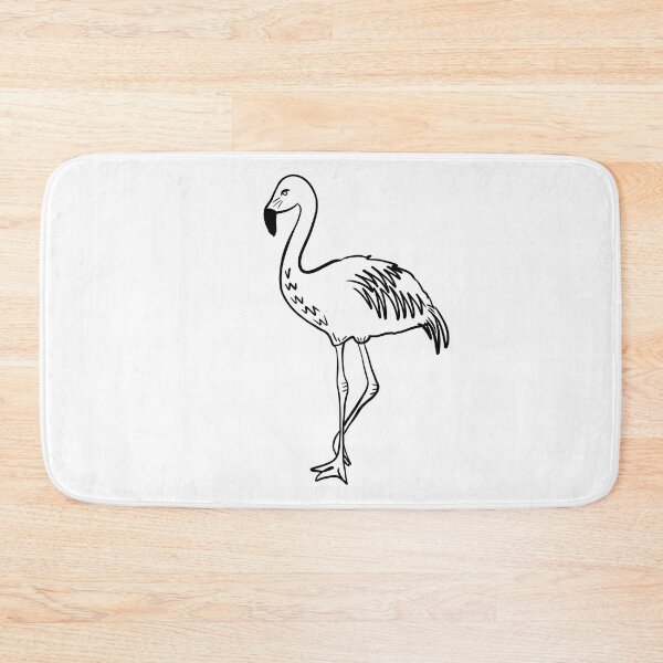Item preview, Stick figure flamingo  - Welshdesigns designed and sold by welshdesigns.