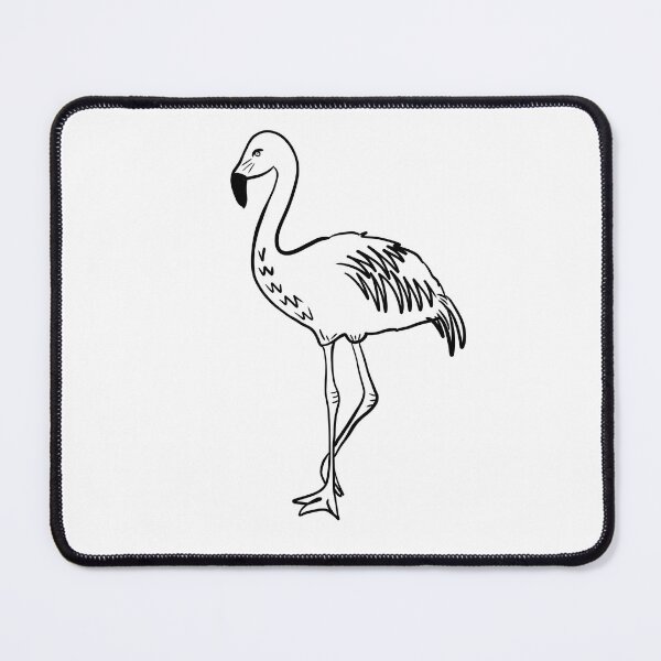Item preview, Stick figure flamingo  - Welshdesigns designed and sold by welshdesigns.