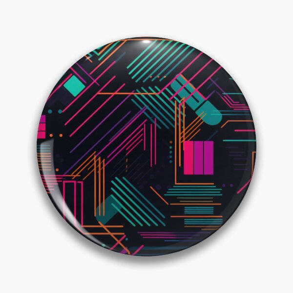 Item preview, Synthwave Stripes designed and sold by PixelPatchwork.