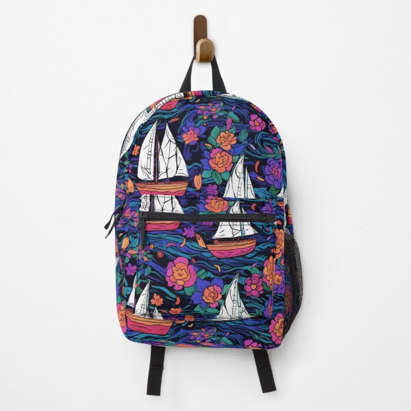 Item preview, Sailing boats pattern designed and sold by BloodRubyz.