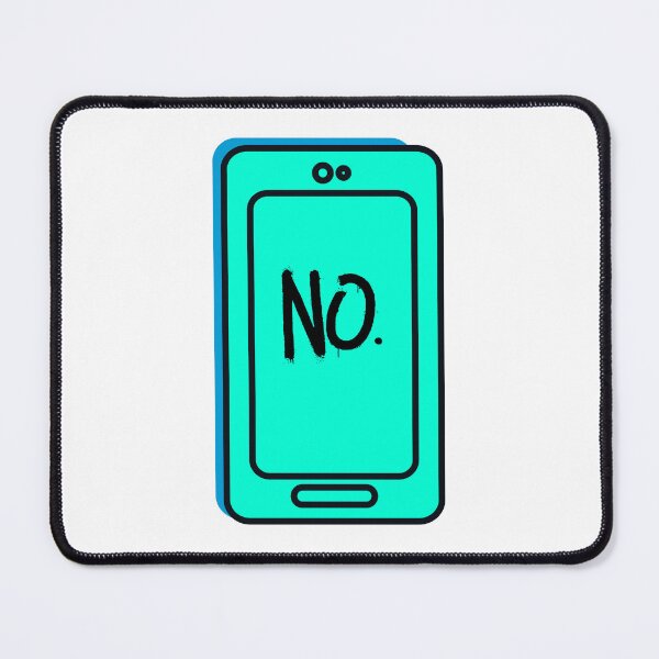 Item preview, No Phone Blue designed and sold by 6 Ex Boyfriends.