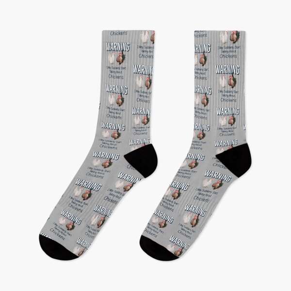 Item preview, Warning I May Suddenly Start Talking About Chickens For Serama Lovers designed and sold by Zurickdesigns.