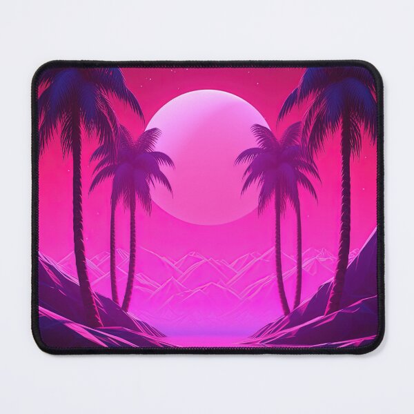 Item preview, Shimmering Heights: Synthwave Euphoria designed and sold by Mullet Monkey.