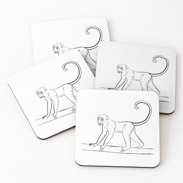 Item preview, Stick figure monkey - Welshdesigns designed and sold by welshdesigns.
