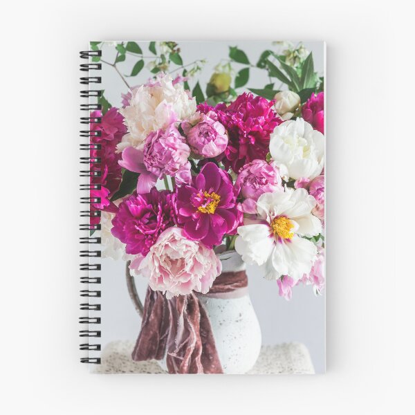 Item preview, Rustic Pitcher of peonies and mock orange designed and sold by AndreaBorden.