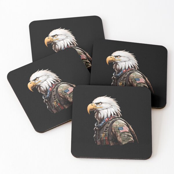 Item preview, Eagle Fighter Pilot 4th of July Memorial Day Tribute 8k designed and sold by Hazmat-AI7.