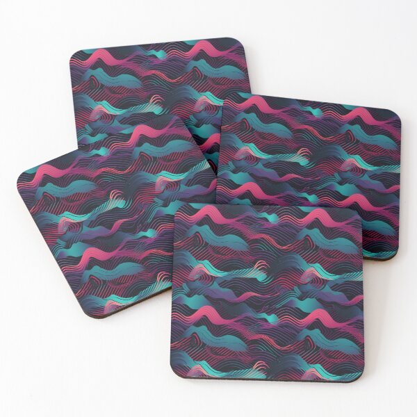 Item preview, Neon Waveform designed and sold by PixelPatchwork.