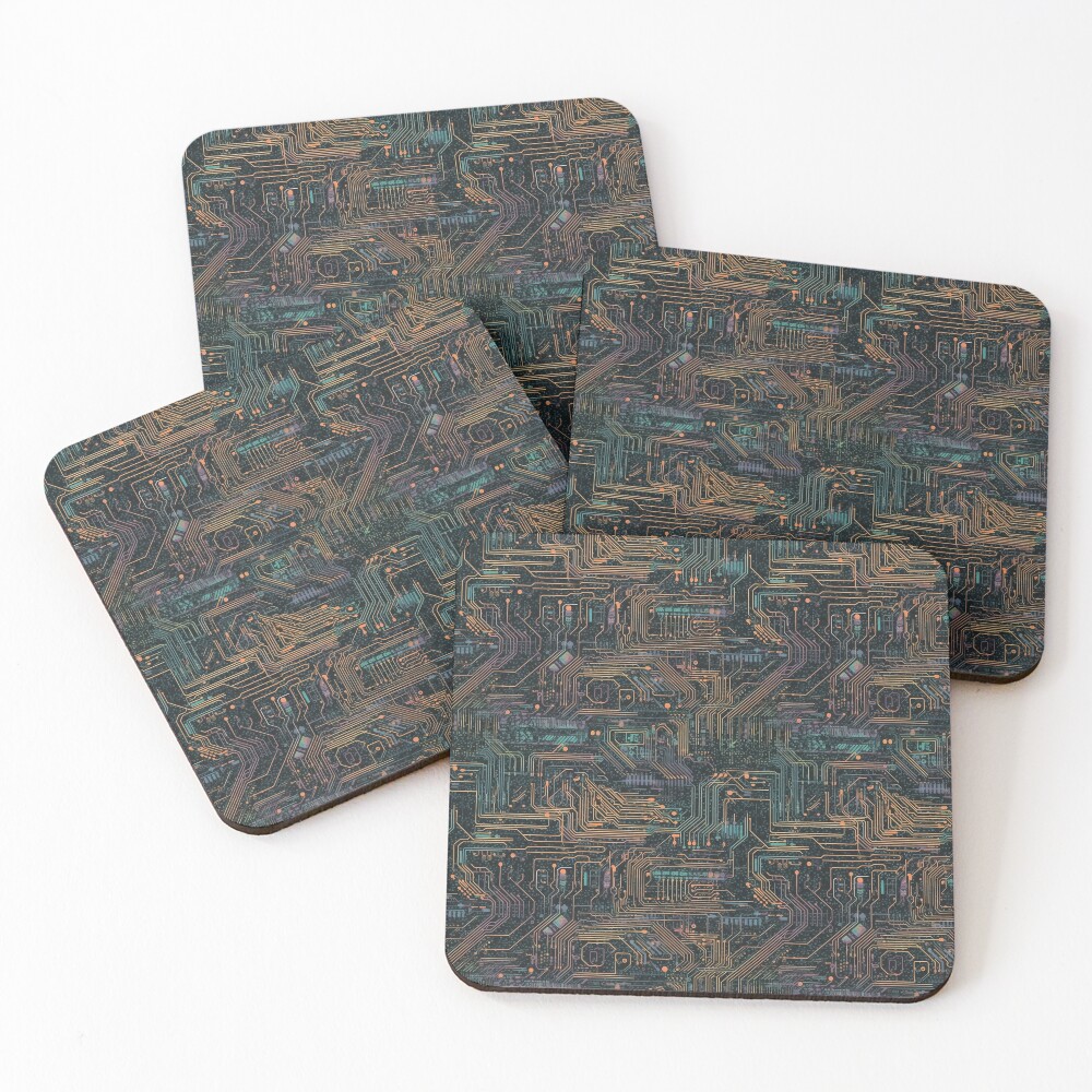 Item preview, Coasters (Set of 4) designed and sold by PixelPatchwork.