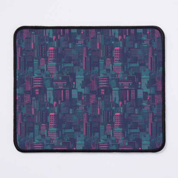 Item preview, Neon Nightscape designed and sold by PixelPatchwork.