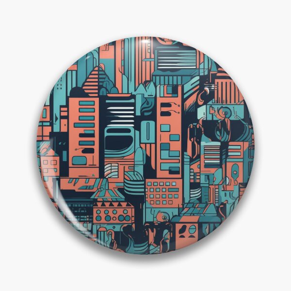 Item preview, Digital Metropolis designed and sold by PixelPatchwork.
