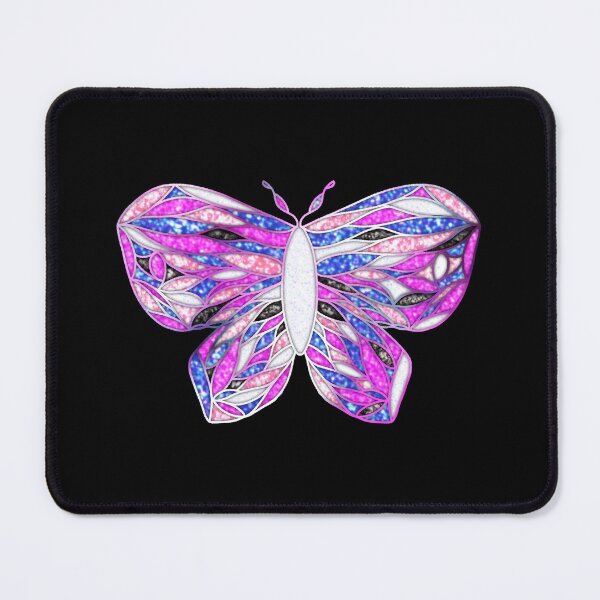 Item preview, Genderfluid Pride Moth (Version 2) designed and sold by O1RSH.