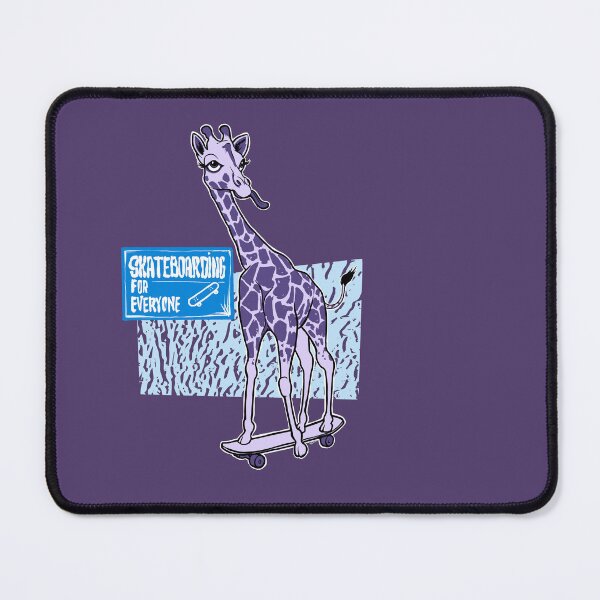 Item preview, Giraffe - Skateboarding for everyone designed and sold by motylanoga.