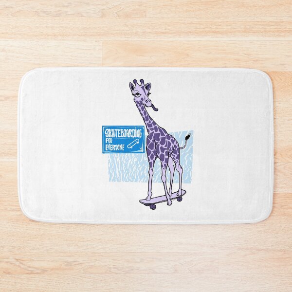 Item preview, Giraffe - Skateboarding for everyone designed and sold by motylanoga.