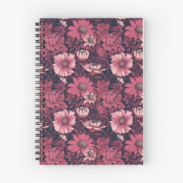 Item preview, Pink floral pattern  designed and sold by florallover444.