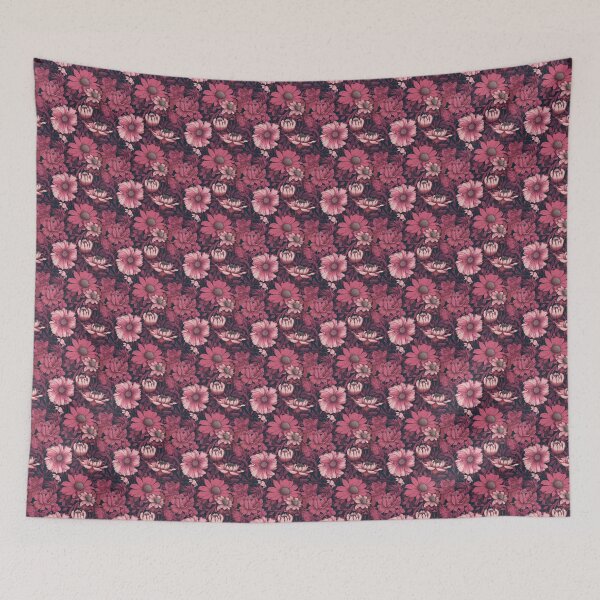 Item preview, Pink floral pattern  designed and sold by florallover444.