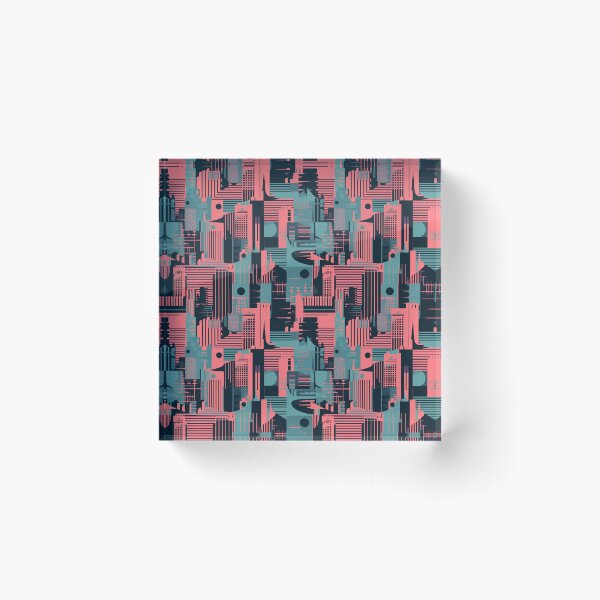 Item preview, Electric Cityscape designed and sold by PixelPatchwork.