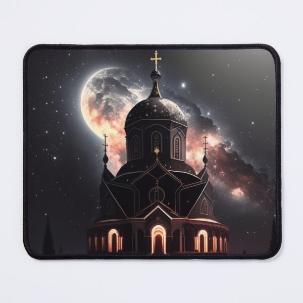 Item preview, Orthodox Church - Moon in the Sky - Digital Art designed and sold by SeraphimDesigns.