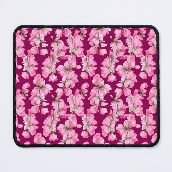 Item preview, Pink floral pattern designed and sold by florallover444.