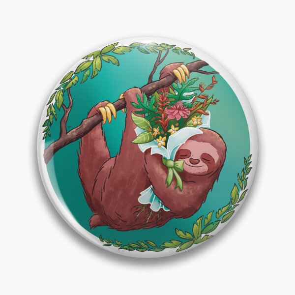 Item preview, Love the Rainforest Sloth designed and sold by BeeAndClover.
