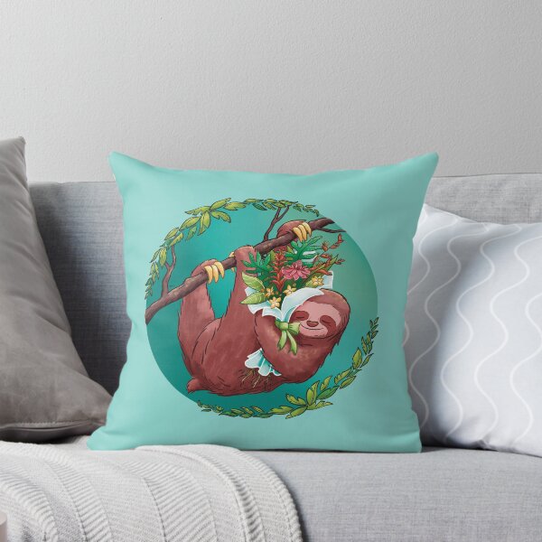 Aperçu de l'œuvre J'adore le paresseux de la forêt tropicale créée et vendue par BeeAndClover.