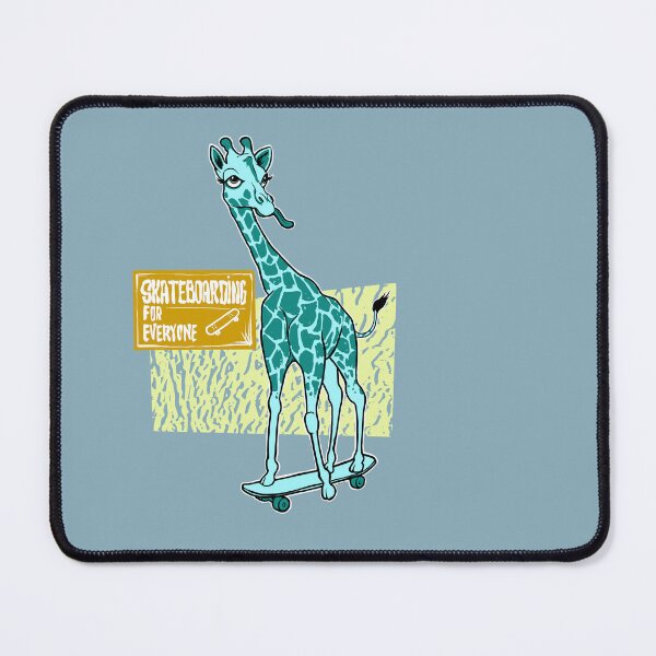 Item preview, Giraffe - Skateboarding for everyone designed and sold by motylanoga.