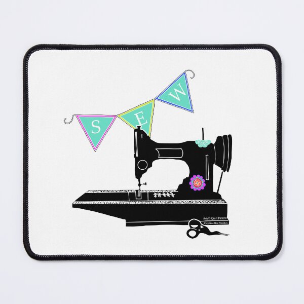 Item preview, Vintage Sewing Machine - Aria designed and sold by creativebeeshop.