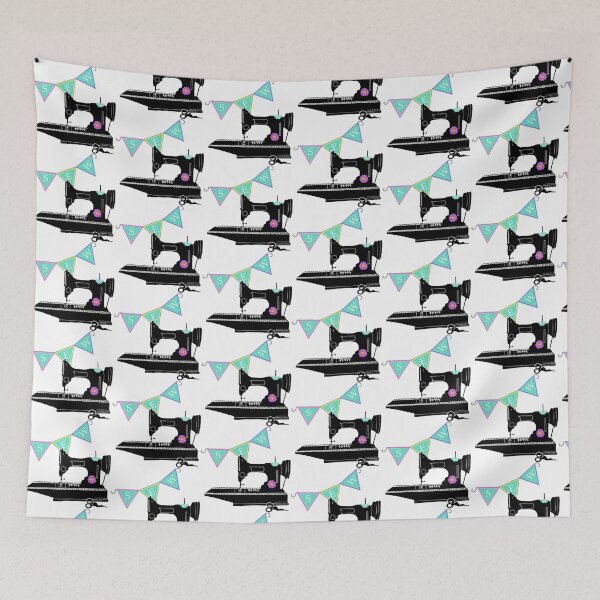 Item preview, Vintage Sewing Machine - Aria designed and sold by creativebeeshop.