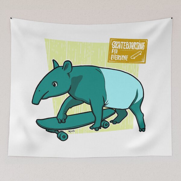 Item preview, Tapir - Skateboarding for everyone designed and sold by motylanoga.