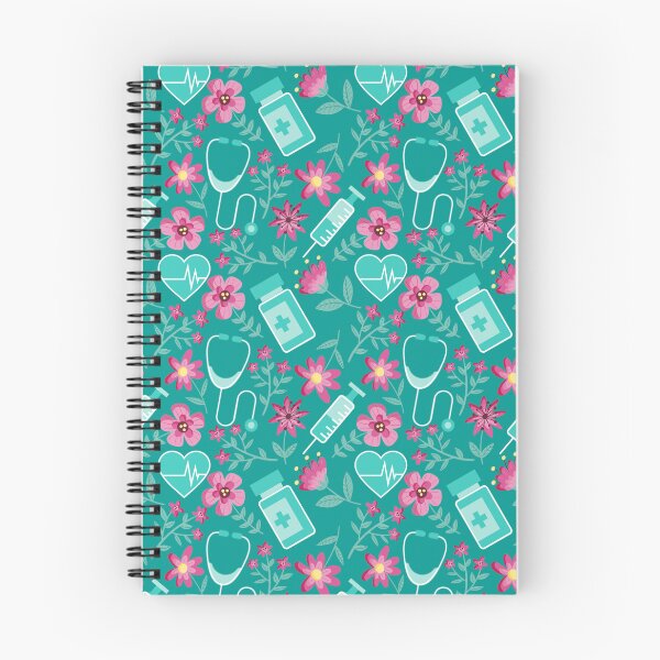 Item preview, Pink and teal nursing pattern  designed and sold by KCAbdelnour.