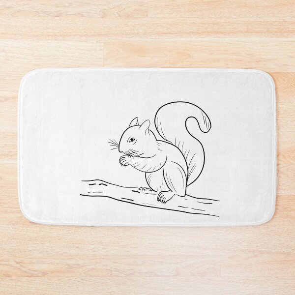 Item preview, Stick figure squirrel  - Welshdesigns designed and sold by welshdesigns.