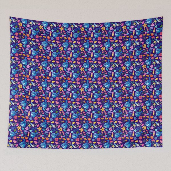 Item preview, Floral pharmacy pattern  designed and sold by KCAbdelnour.