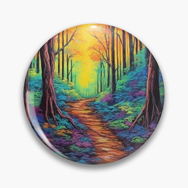 Artikelvorschau, Fantasy Forest Dark Forest Immersive Experience Spellbound Afterlife Beautiful Landscape Beautiful Scenery Digital Paint Dryad Enchanted Garden Fairytales Flora And Fauna Forest Landscape entworfen und verkauft von kknurass.