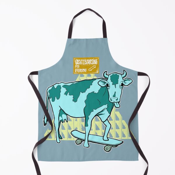 Item preview, Cow Skateboarding perfect gift designed and sold by motylanoga.