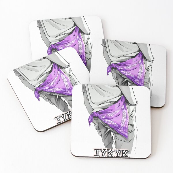 Item preview, IYKYK Drag Queen Hanky Code designed and sold by AlexisHex.