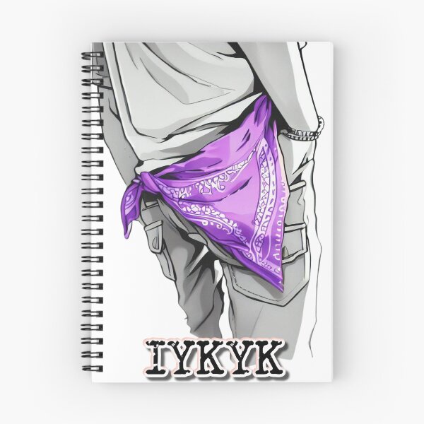 Item preview, IYKYK Drag Queen Hanky Code designed and sold by AlexisHex.