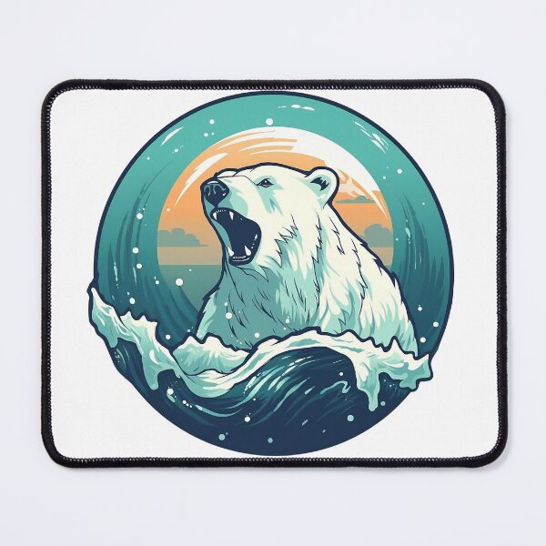 Item preview, Polar Bear in the Ocean designed and sold by Kevin Lou.