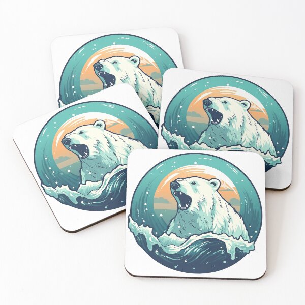 Item preview, Polar Bear in the Ocean designed and sold by Kevin Lou.
