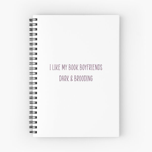 Item preview, I like my book boyfriends dark and brooding designed and sold by fito08.