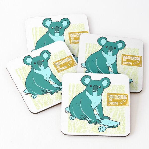 Item preview, Koala Skateboarding for everyone designed and sold by motylanoga.