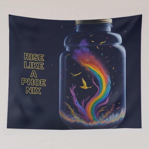 Item preview, A phoenix in a jar  designed and sold by SnapMood.