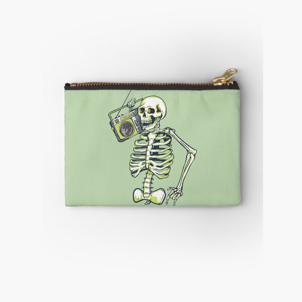 Item preview, Funny skeleton with a cassette player designed and sold by Acim0.