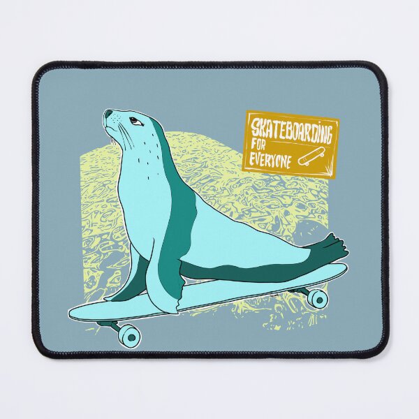 Item preview, Seal - Skateboarding for everyone designed and sold by motylanoga.