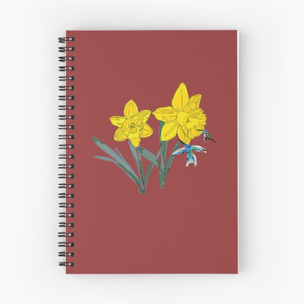 Item preview, Daffodills and Hummingbirds designed and sold by Christopher  Conroe.