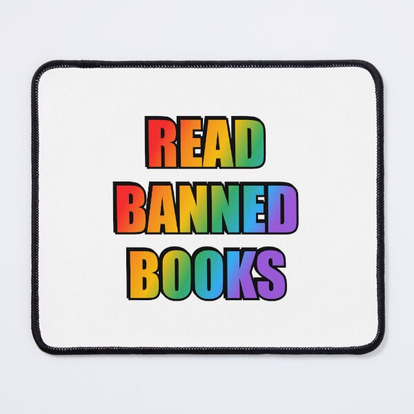 Item preview, Read banned books gay rainbow designed and sold by Inspirationmotivation.