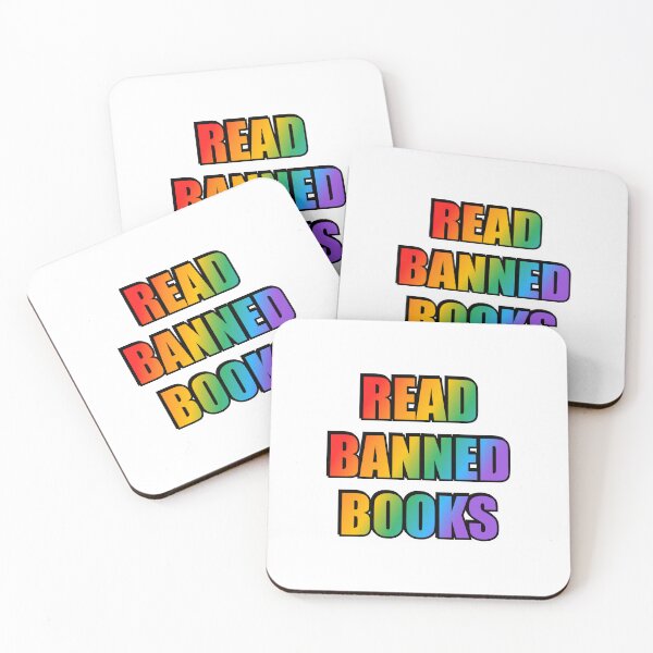 Item preview, Read banned books gay rainbow designed and sold by Inspirationmotivation.