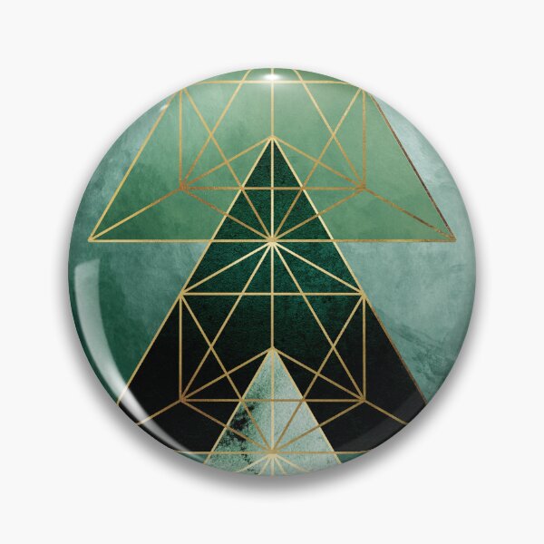 Item preview, Emerald Green Geo 3 designed and sold by UrbanEpiphany.