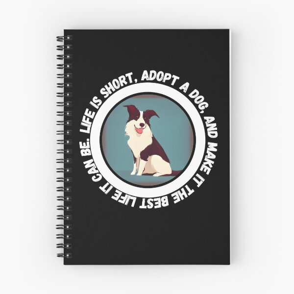 Item preview, Border Collie Life is Short - Adopt and Make it the Best with this Ai Generated Image designed and sold by Mechanical-Artt.