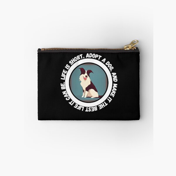 Item preview, Border Collie Life is Short - Adopt and Make it the Best with this Ai Generated Image designed and sold by Mechanical-Artt.