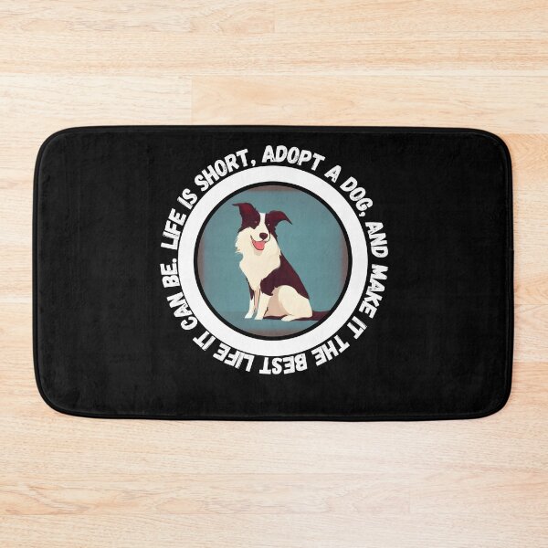 Item preview, Border Collie Life is Short - Adopt and Make it the Best with this Ai Generated Image designed and sold by Mechanical-Artt.